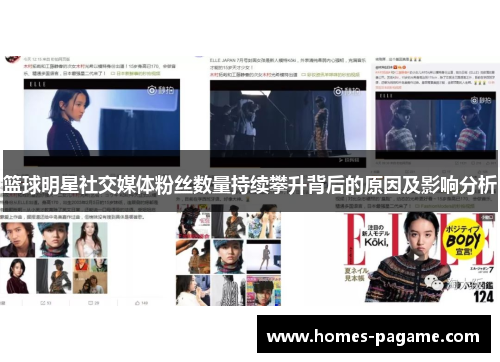 篮球明星社交媒体粉丝数量持续攀升背后的原因及影响分析
